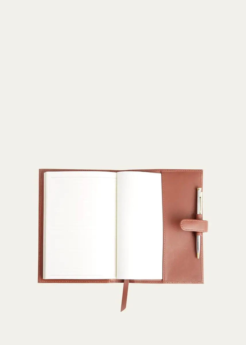 Royce New York Monogrammed Leather Executive Journal with Rollerball Pen, Personalized | Thumbnail 2 Royce New York Monogrammed Leather Executive Journal with Rollerball Pen, Personalized | Thumbnail 2