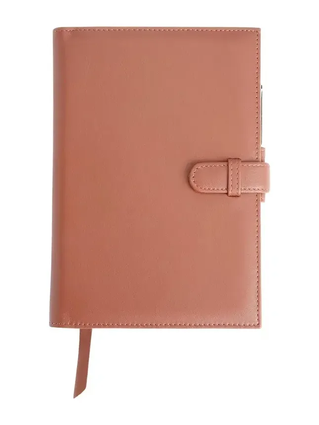 Royce New York Monogrammed Leather Executive Journal with Rollerball Pen, Personalized