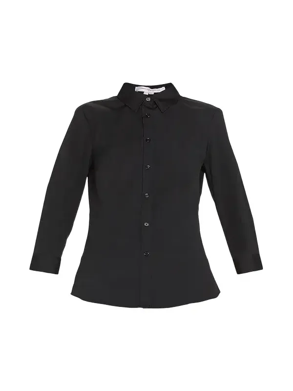 Classic Cotton Button-Front Shirt