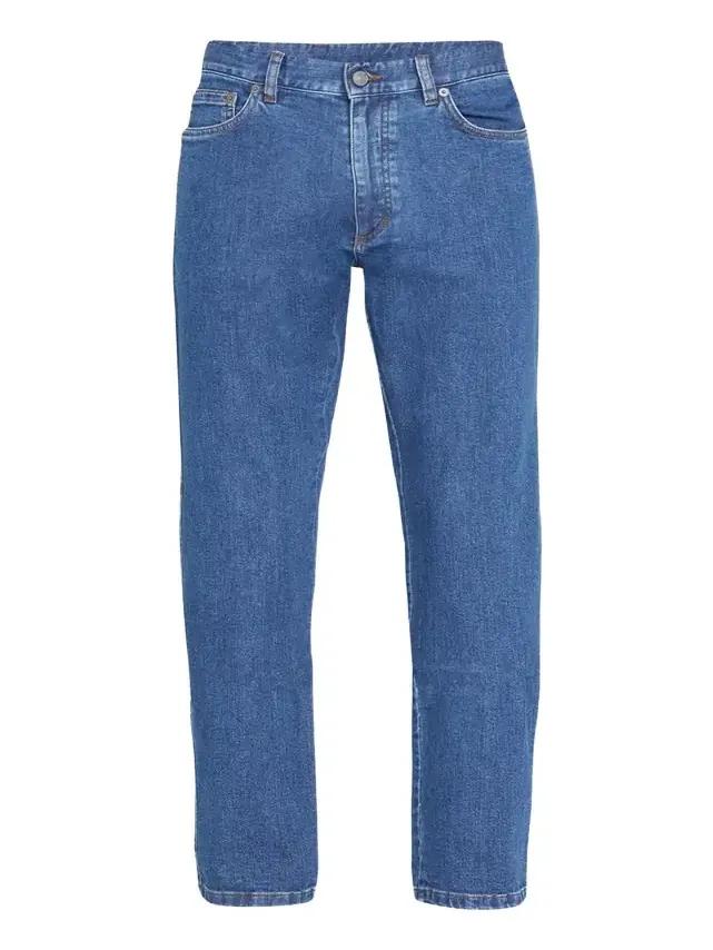 Zegna Men's Stonewash Denim 5-Pocket Jeans