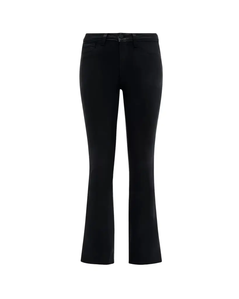 L'Agence Selma High-Rise Coated Sleek Baby Boot Jeans | Image 1 L'Agence Selma High-Rise Coated Sleek Baby Boot Jeans | Image 1