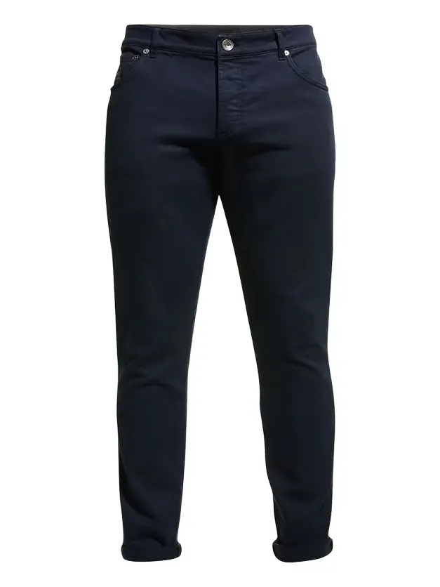 Brunello Cucinelli Men's Bull Denim Skinny-Fit Pants