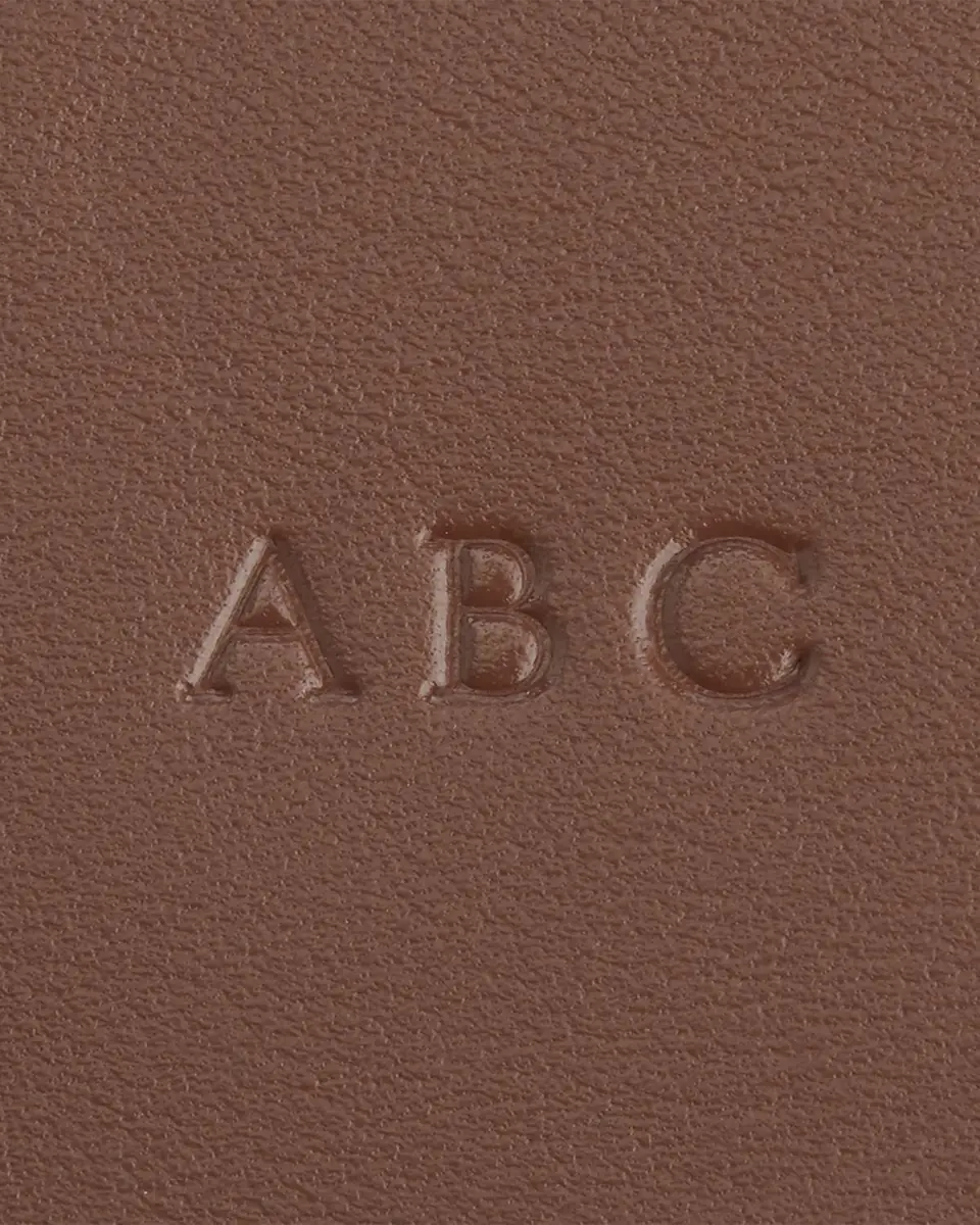 Royce New York Monogrammed Leather Sunglasses Carrying Case, Personalized | Thumbnail 3