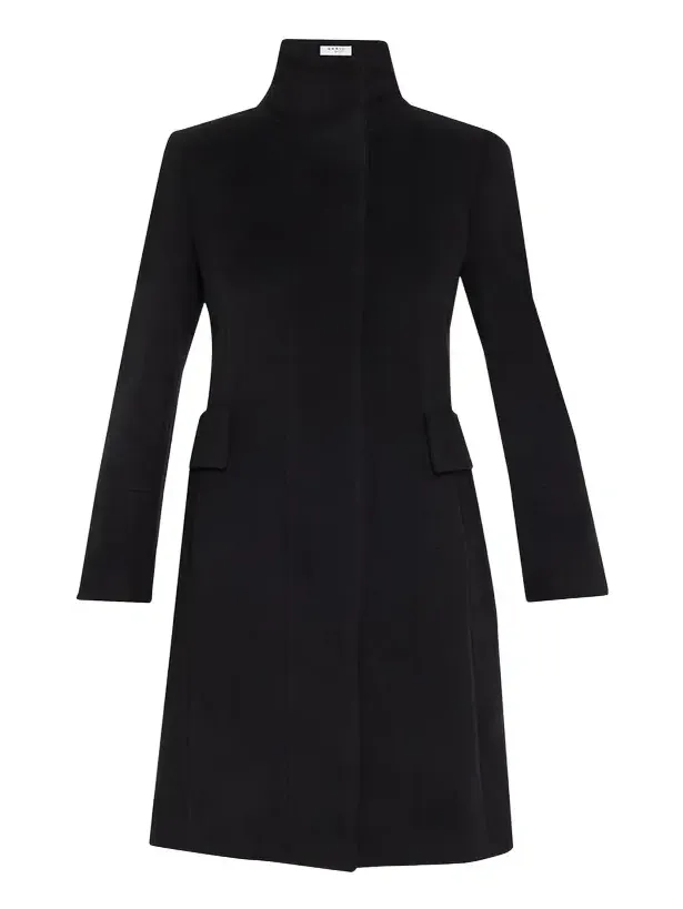 Duffle Knee-Length Wool Coat