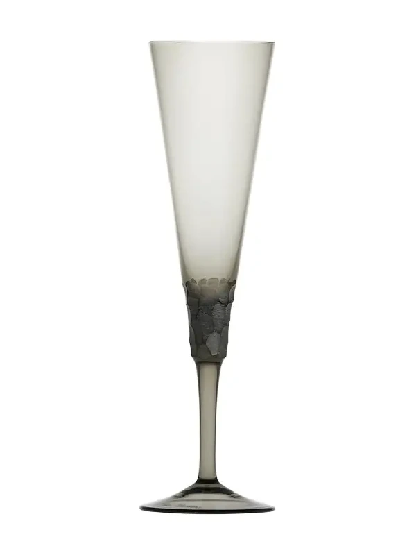 Moser Pebbles Champagne Flute