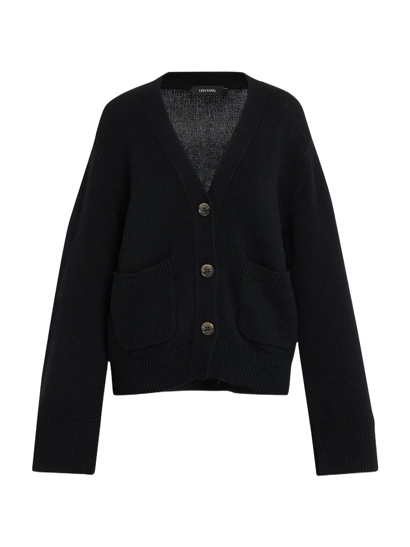 Danni Cashmere Pocket Cardigan