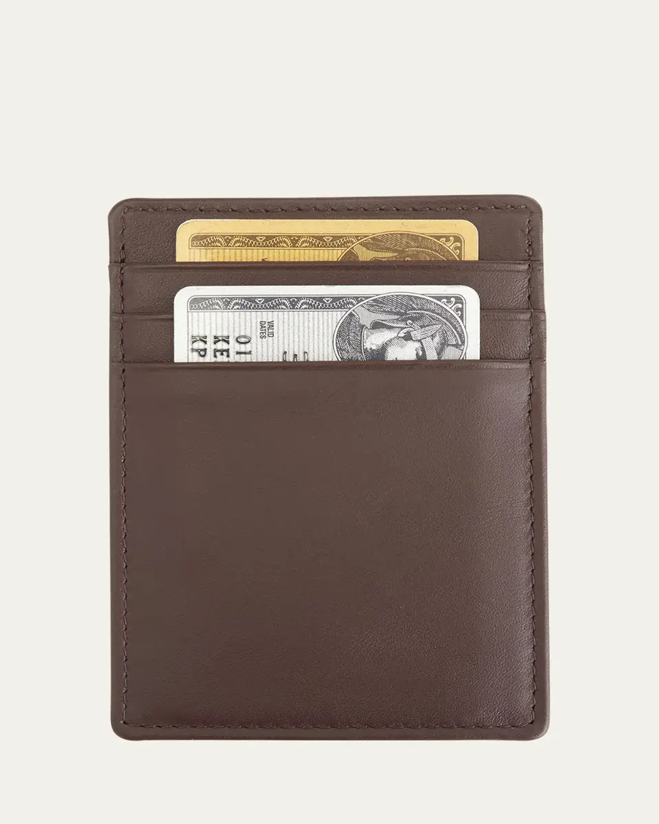 Royce New York Monogrammed Leather Magnetic Money Clip Wallet, Personalized | Thumbnail 3 Royce New York Monogrammed Leather Magnetic Money Clip Wallet, Personalized | Thumbnail 3