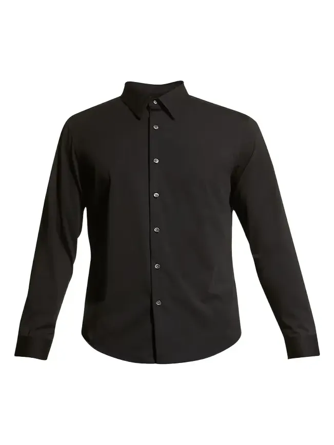 Theory Men's Sylvain Shirt in Structure Knit