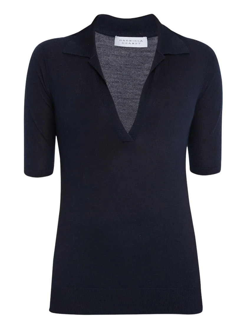 Frank Cashmere Polo Top Frank Cashmere Polo Top