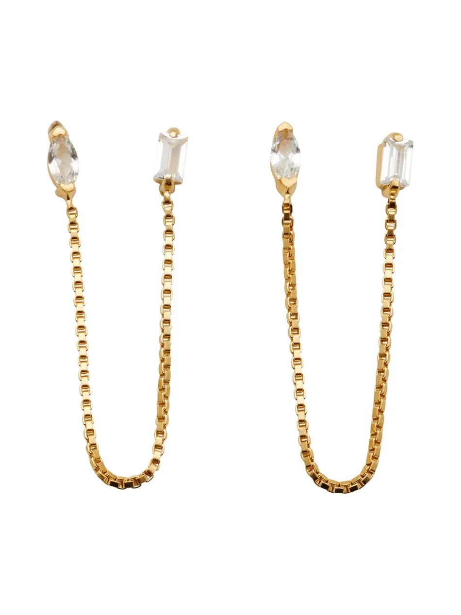 Viola Chain Earrings Viola Chain Earrings
