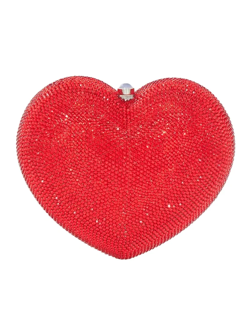 L'Amour Petit Coeur Crystal Minaudiere L'Amour Petit Coeur Crystal Minaudiere