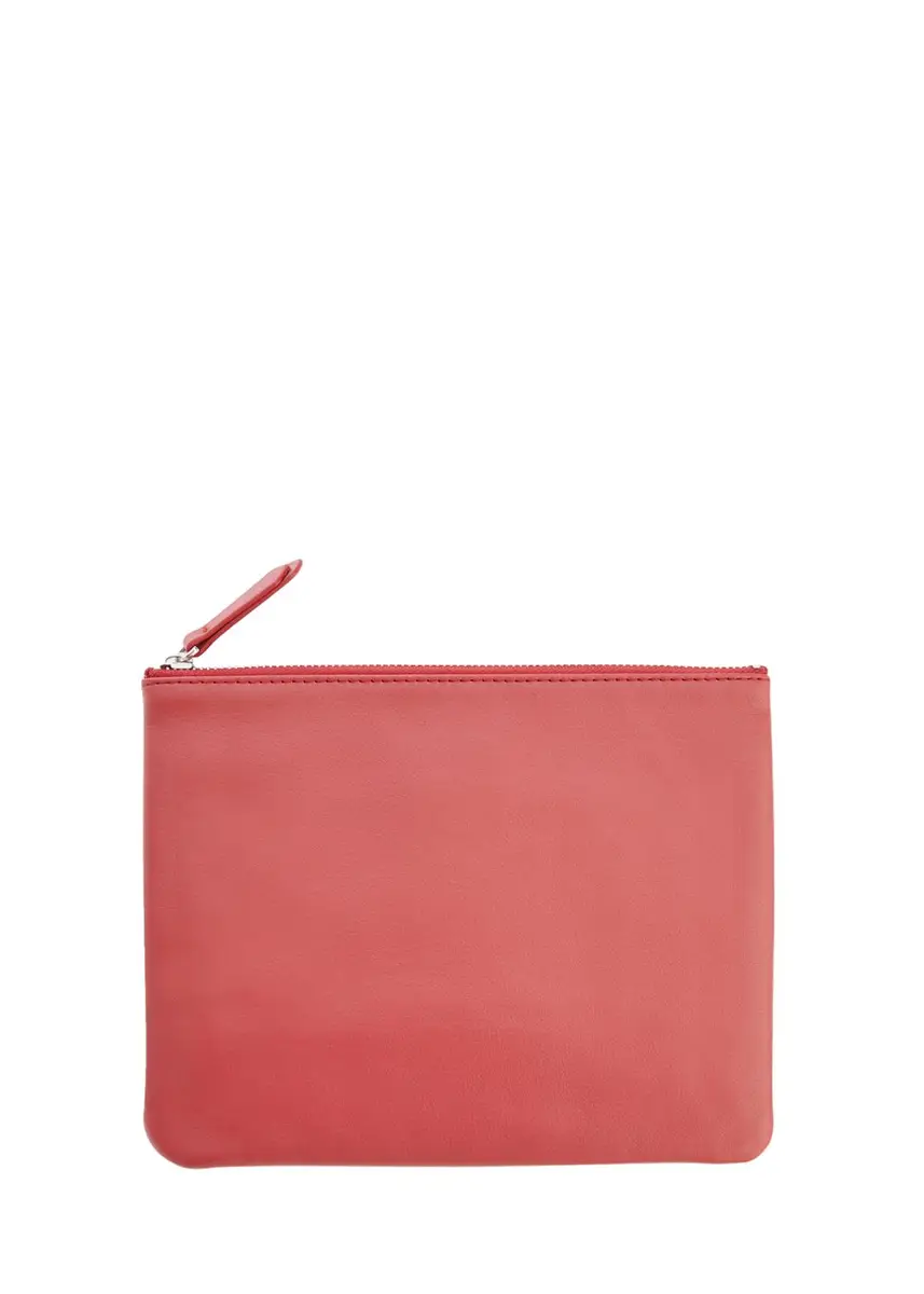 Royce New York Monogrammed Leather Zuppered Travel Organizer Pouch, Personalized | Thumbnail 3