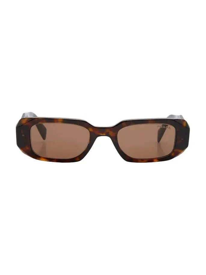 Men's Rectangle Acetate Logo Sunglasses Men's Rectangle Acetate Logo Sunglasses