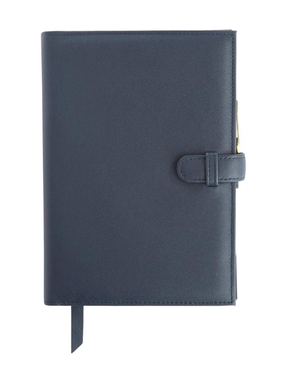 Monogrammed Executive Weekly Leather Calendar Planner, Personalized Monogrammed Executive Weekly Leather Calendar Planner, Personalized