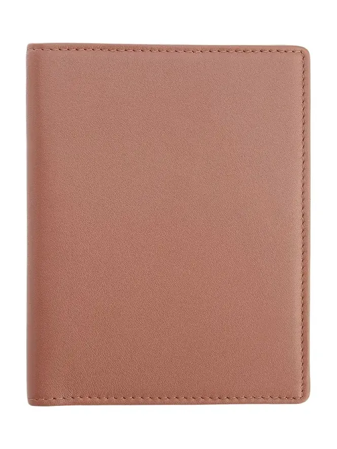 Personalized Leather RFID-Blocking Passport Wallet with Vaccine Card Pocket Personalized Leather RFID-Blocking Passport Wallet with Vaccine Card Pocket