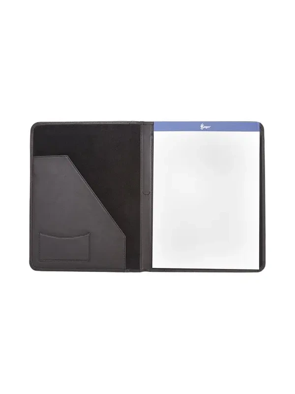 Personalized Suede Lined Leather Writing Portfolio Personalized Suede Lined Leather Writing Portfolio