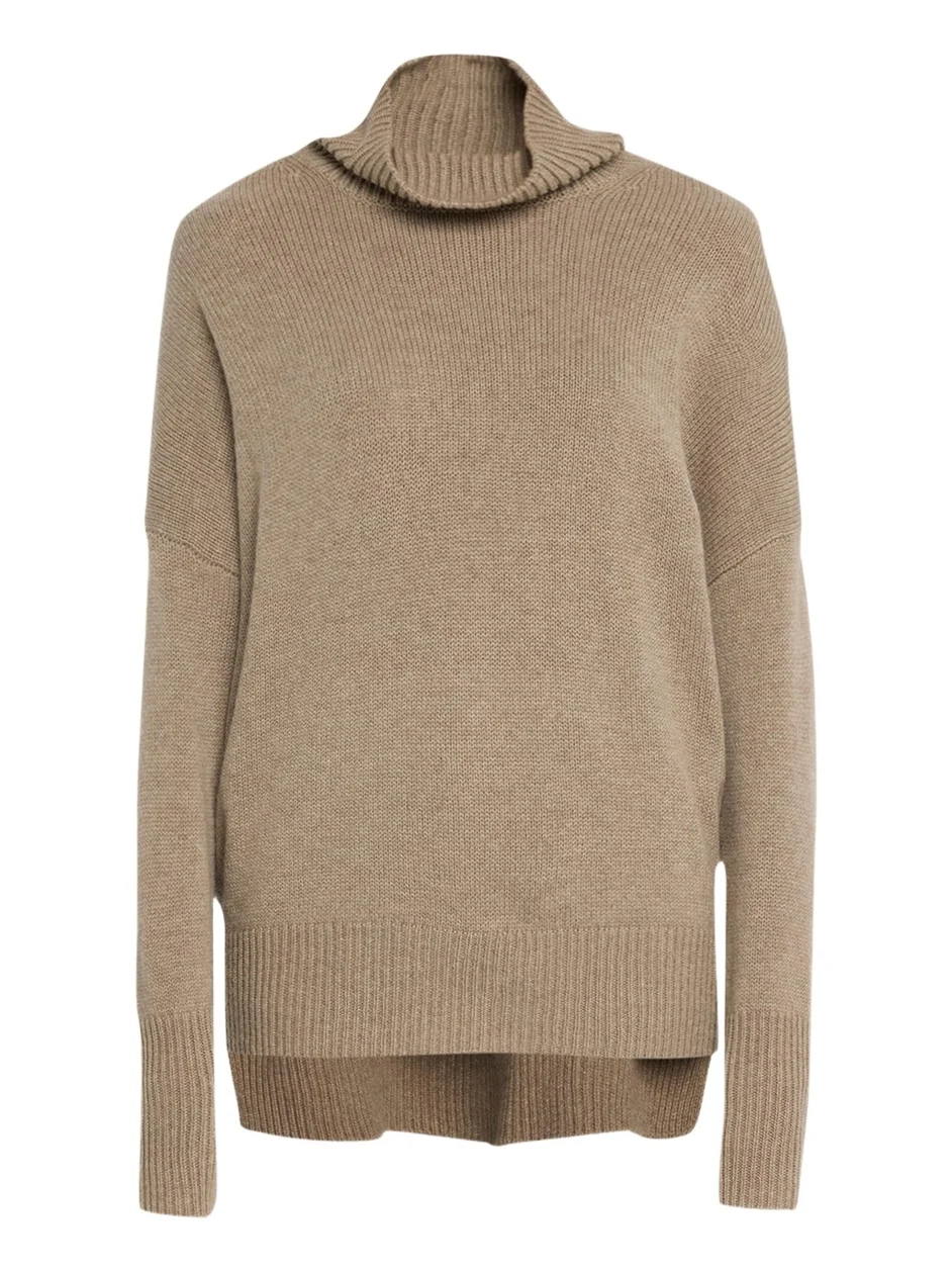 Heidi Cashmere Turtleneck Sweater