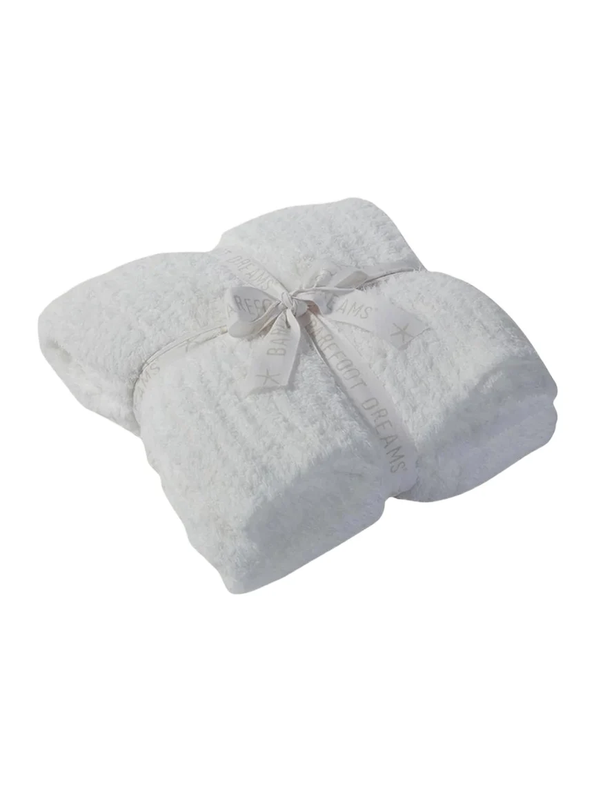 Barefoot Dreams CozyChic Ribbed Throw Blanket