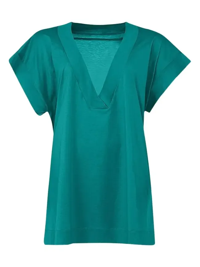 Renee V-Neck T-Shirt Coverup