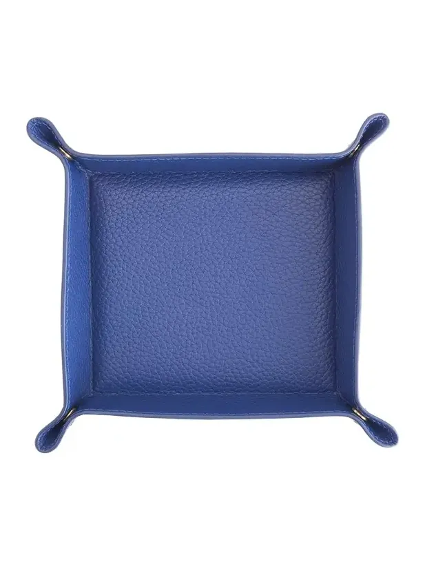 Royce New York Monogrammed Leather Catchall Valet Tray, Personalized