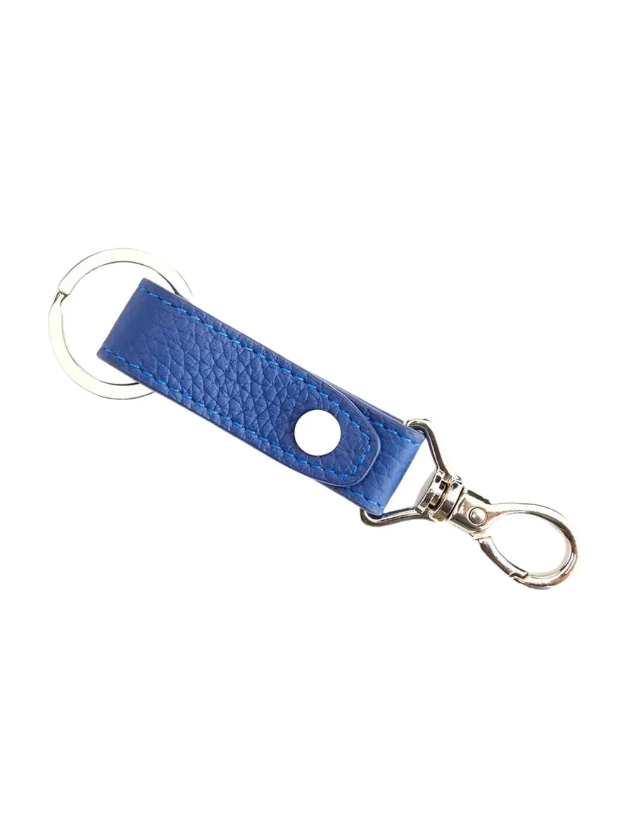 Monogrammed Leather Valet Key Chain Monogrammed Leather Valet Key Chain