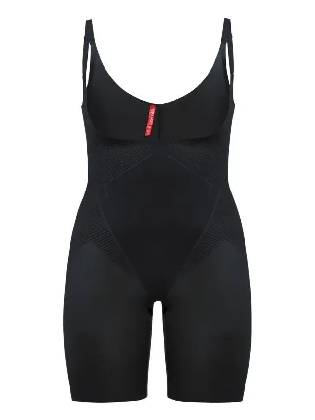 SPANXshape Invisible Open-Bust Mid-Thigh Bodysuit