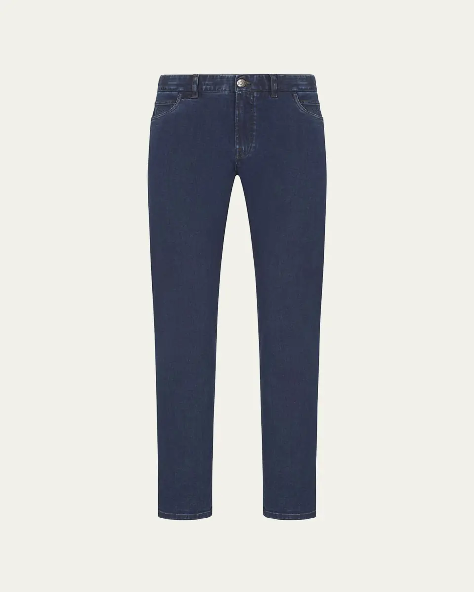 Brioni Men's 5-Pocket Denim Jeans | Thumbnail 2 Brioni Men's 5-Pocket Denim Jeans | Thumbnail 2