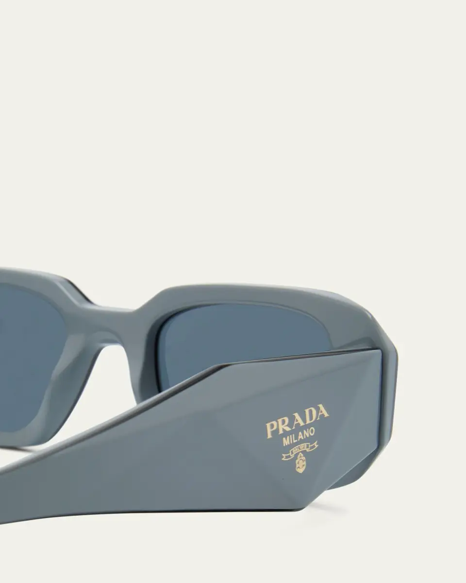 Prada Rectangle Acetate Sunglasses | Thumbnail 8 Prada Rectangle Acetate Sunglasses | Thumbnail 8