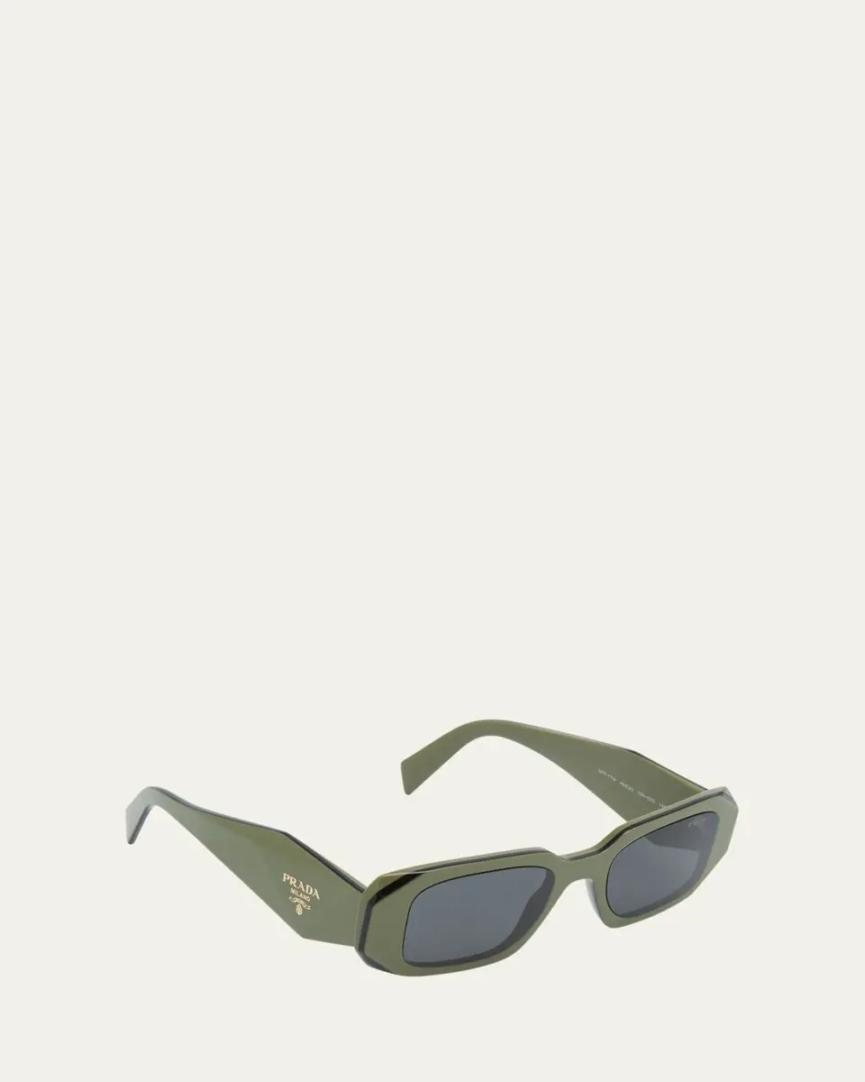 Prada Rectangle Acetate Sunglasses | Thumbnail 10 Prada Rectangle Acetate Sunglasses | Thumbnail 10