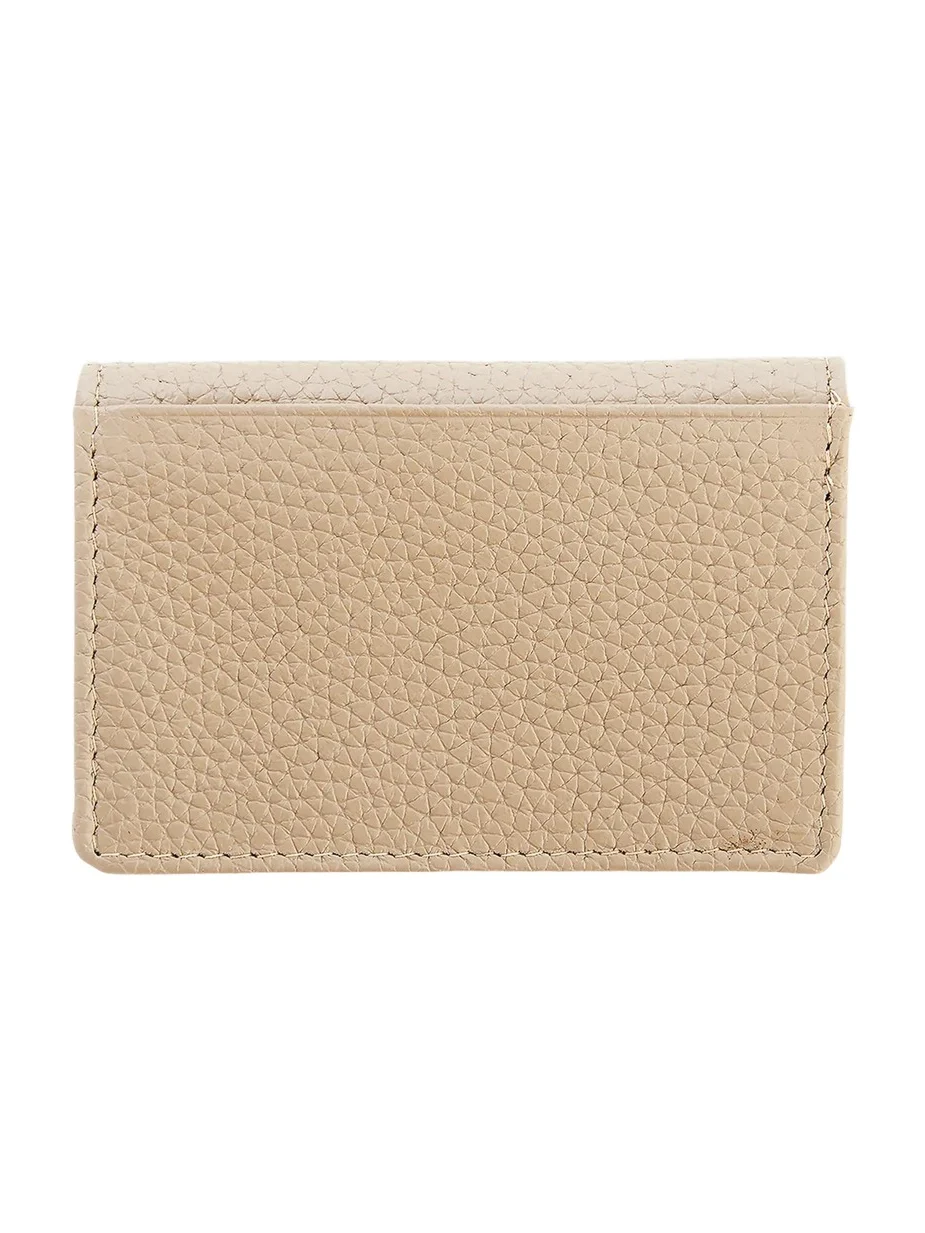Monogrammed Leather Card Holder Wallet Monogrammed Leather Card Holder Wallet
