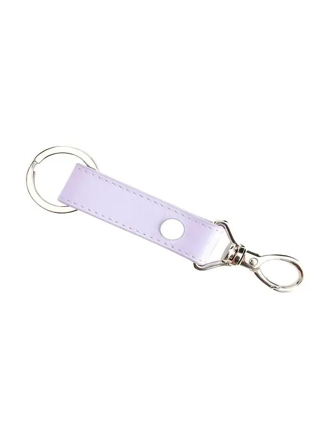 Monogrammed Leather Valet Key Chain Monogrammed Leather Valet Key Chain