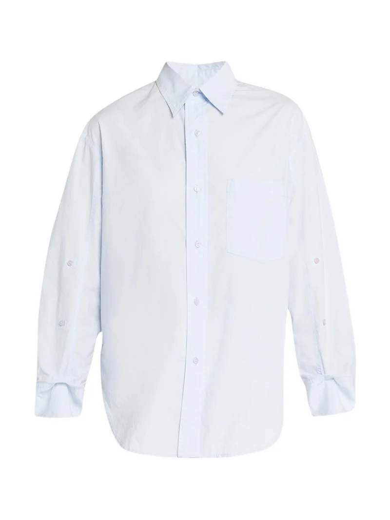 Citizens of Humanity Kayla Button-Front High-Low Shirt
