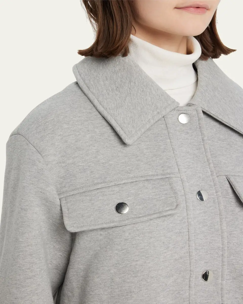 FAZ Jane Snap-Button Bomber Jacket | Thumbnail 5