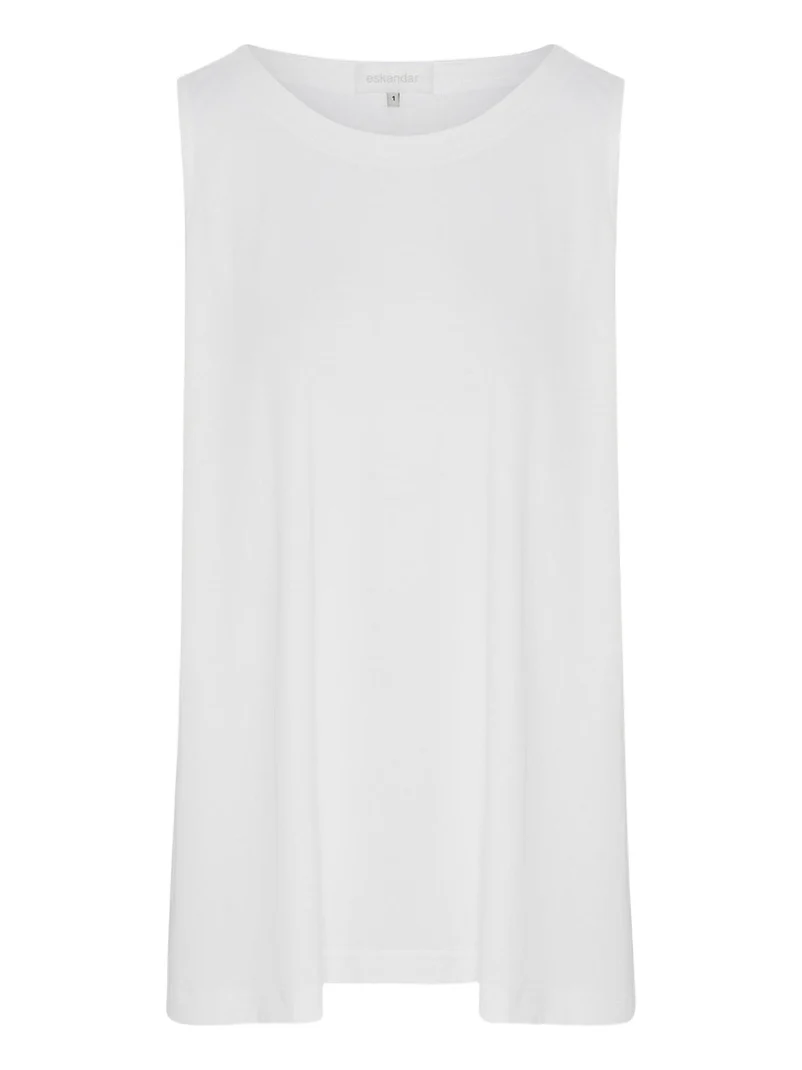 A-Line Round-Neck Long Shell Top A-Line Round-Neck Long Shell Top