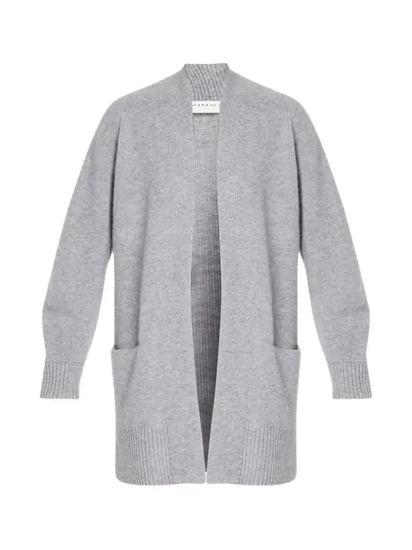 Cashmere Shawl-Collar Open-Front Cardigan Cashmere Shawl-Collar Open-Front Cardigan