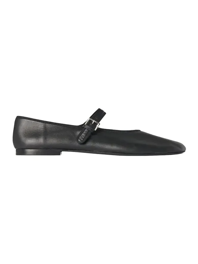 Boheme Leather Mary Jane Ballerina Flats Boheme Leather Mary Jane Ballerina Flats