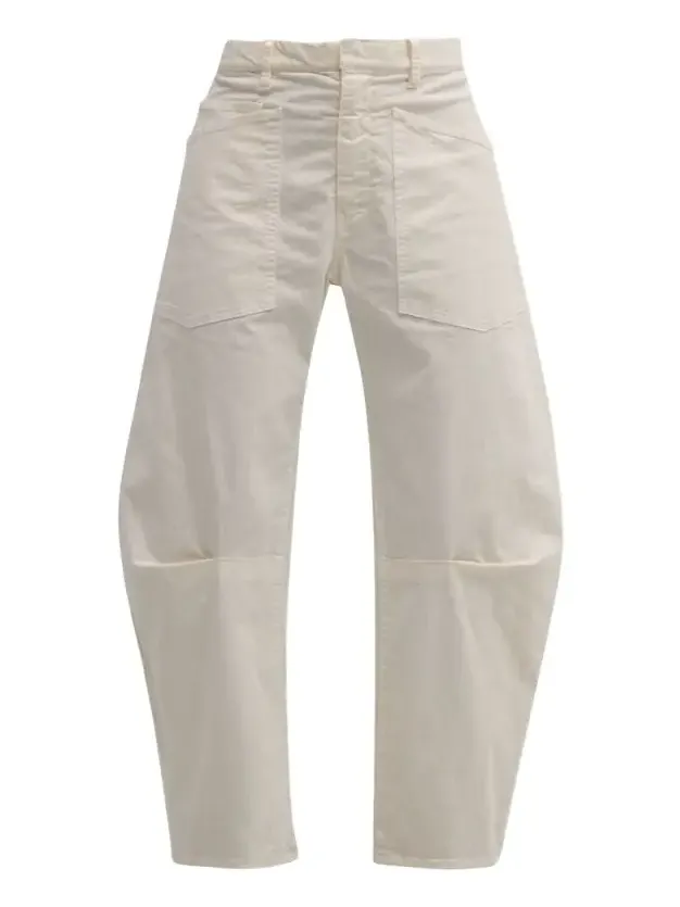 Shon Mid-Rise Cropped Pants