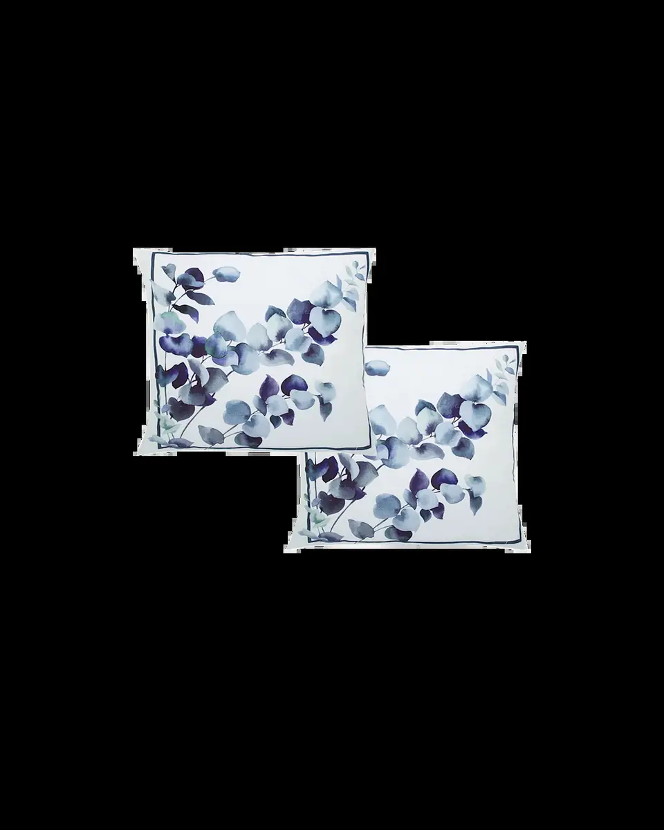 The Lino Eucalyptus 500-Thread Count Square Shams, Set of 2 | Thumbnail 2