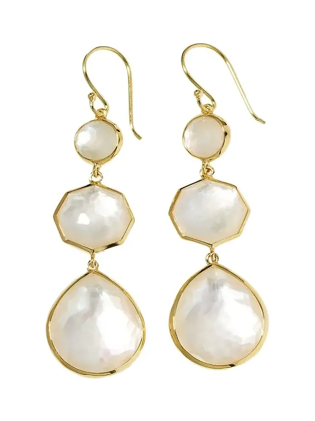 Small Crazy 8's Earrings in 18K Gold