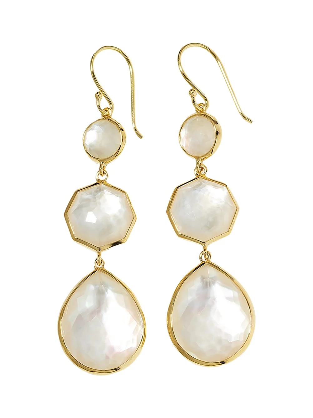 Small Crazy 8's Earrings in 18K Gold