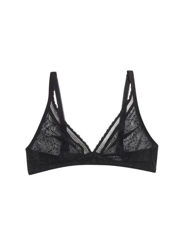 Comete Lace-Trim Tulle Bralette