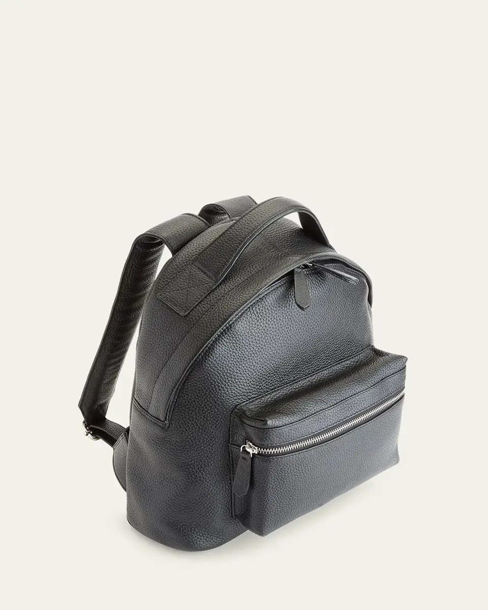 Royce New York Personalized Leather Travel Backpack | Thumbnail 2 Royce New York Personalized Leather Travel Backpack | Thumbnail 2