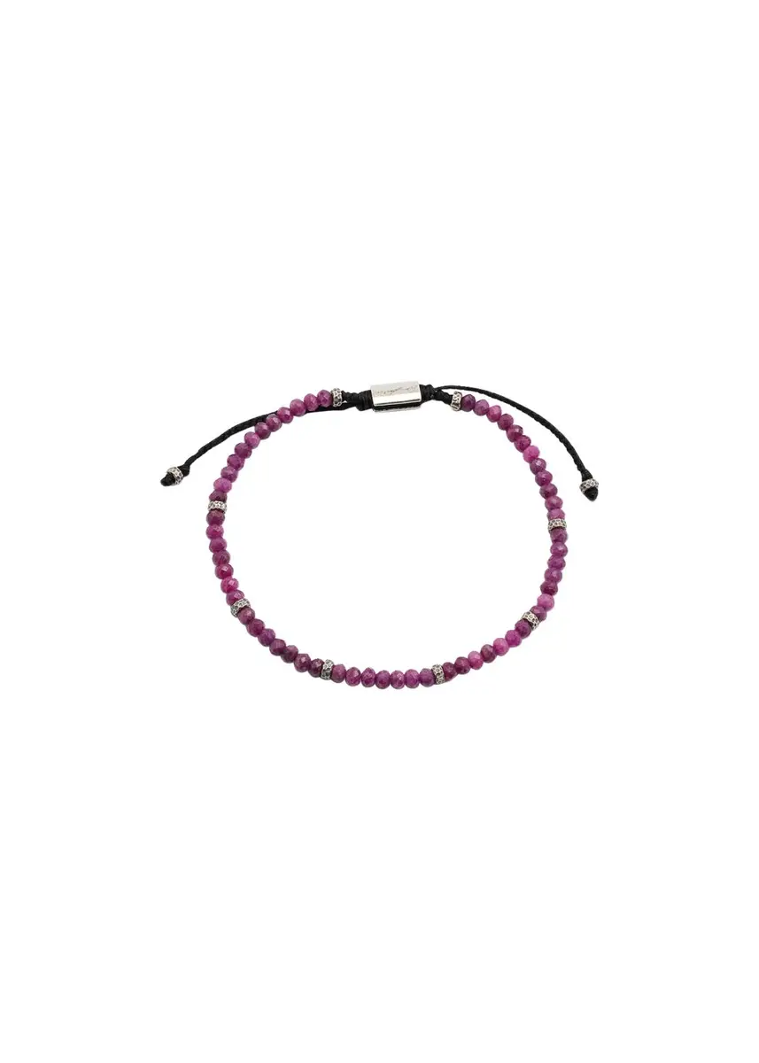 Jan Leslie Men's Gemstone Beaded Bracelet | Thumbnail 3