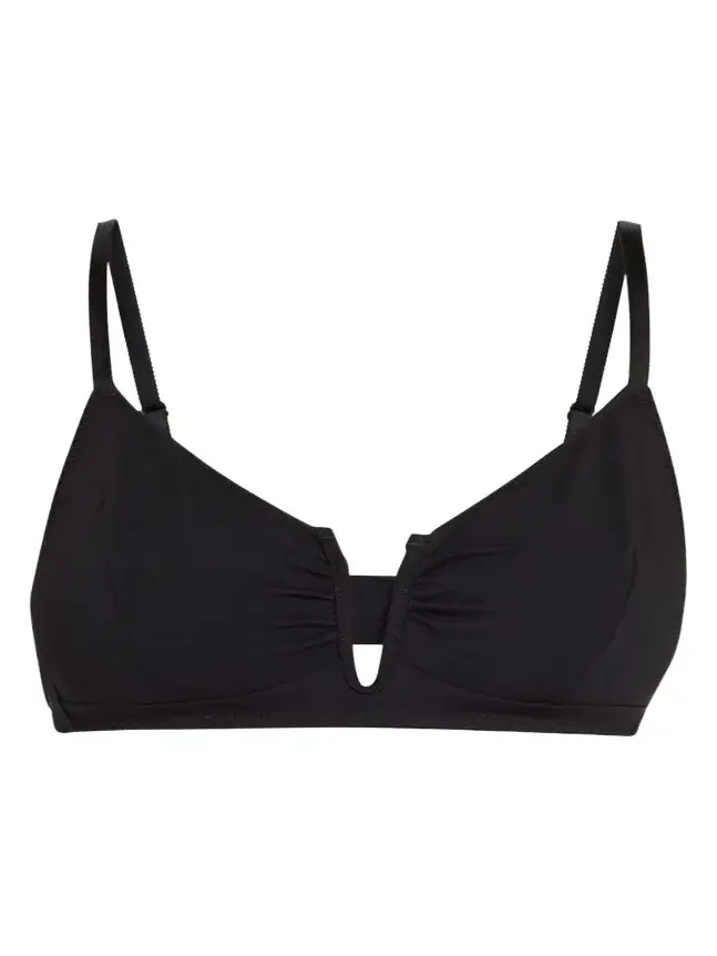 Angela Ruched Wireless Bra
