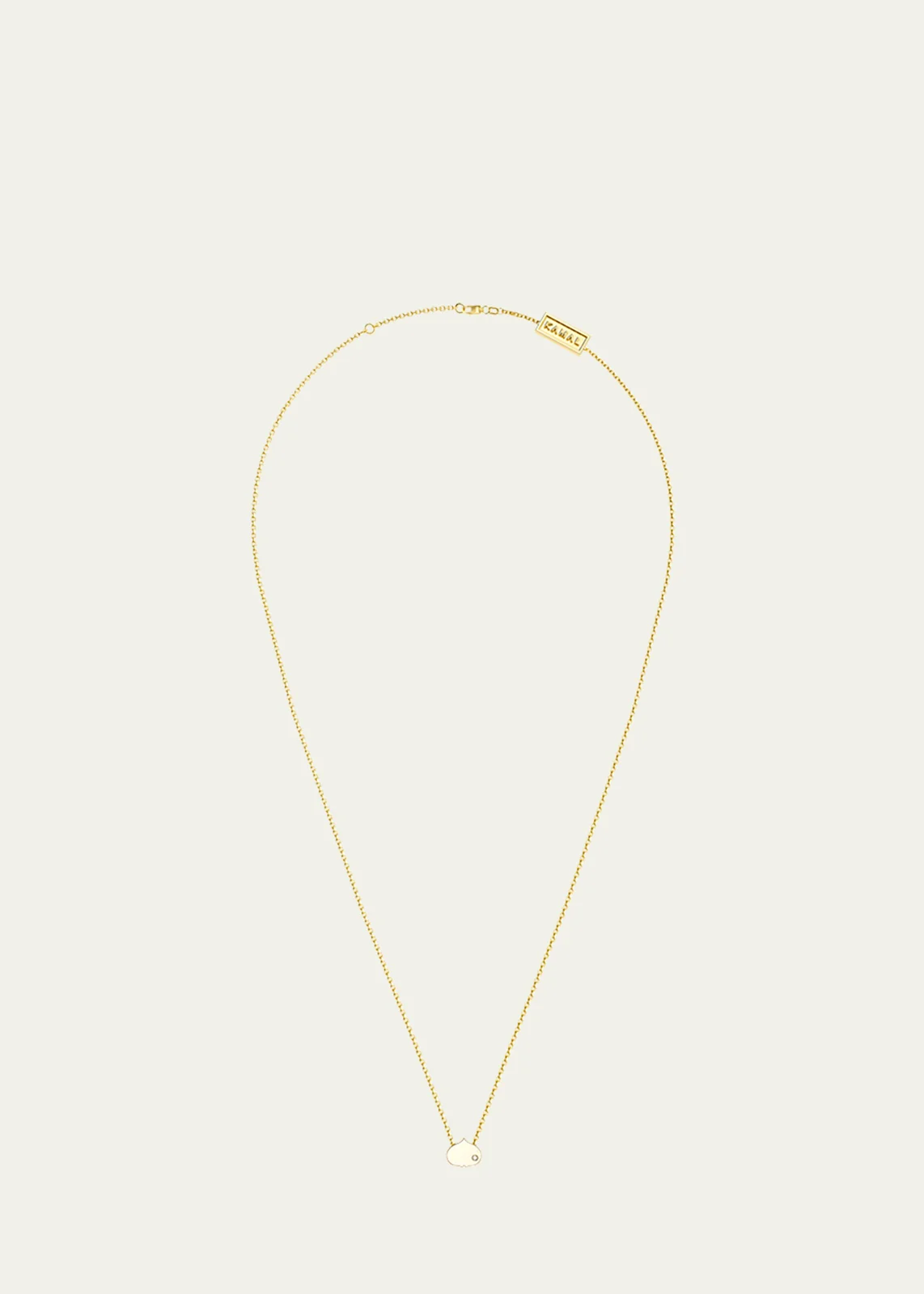 Eye Adore Mini Pendant Necklace, 7mm