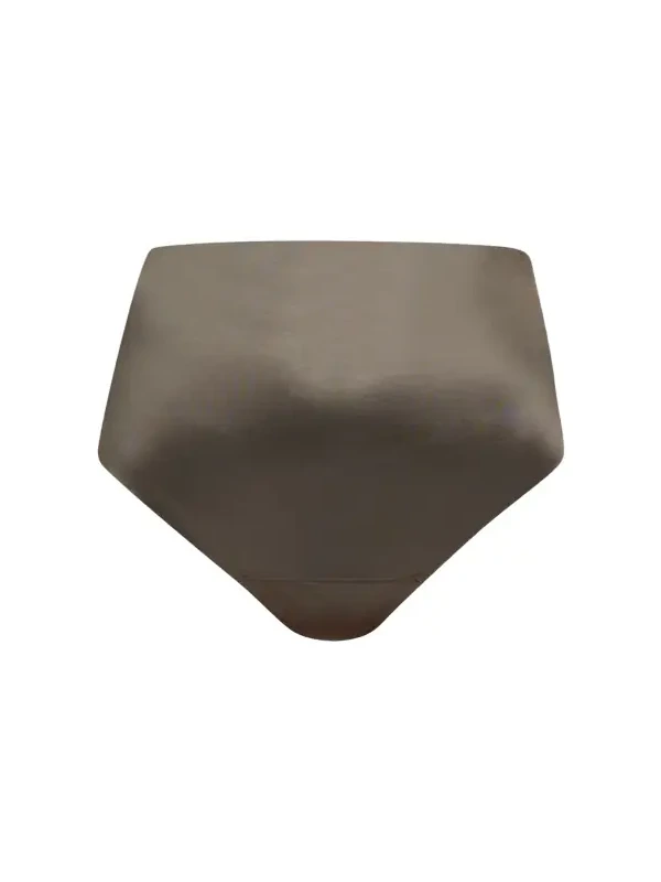 High-Rise Shaping Satin Thong
