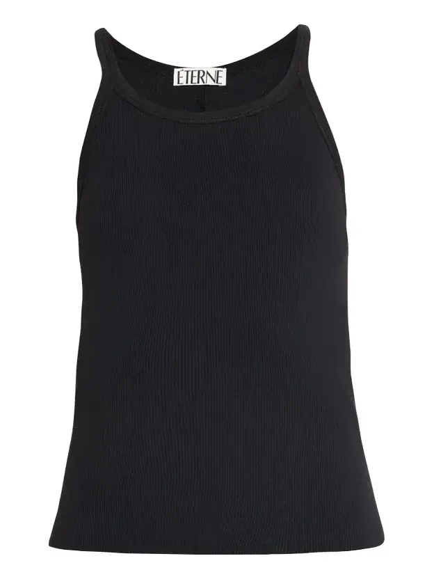 Cropped Rib Tank Top Cropped Rib Tank Top
