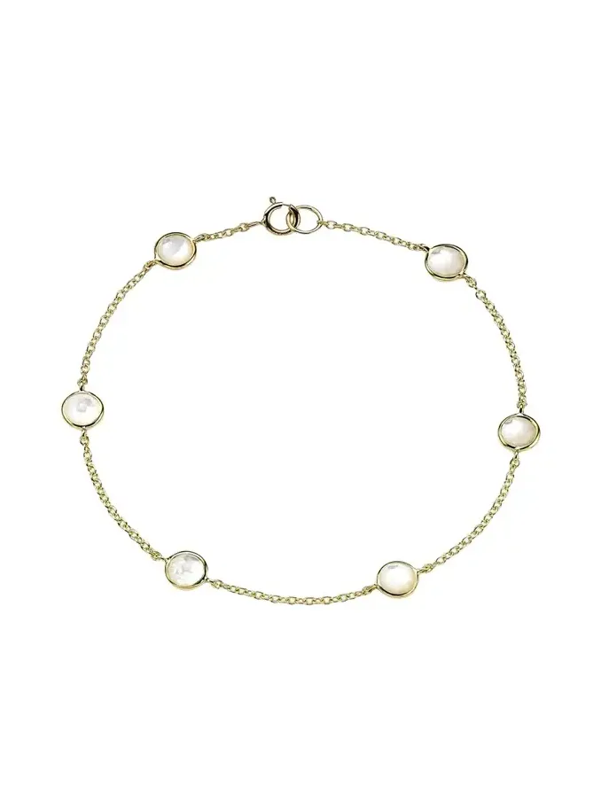 Lollipop Confetti Bracelet in 18K Gold