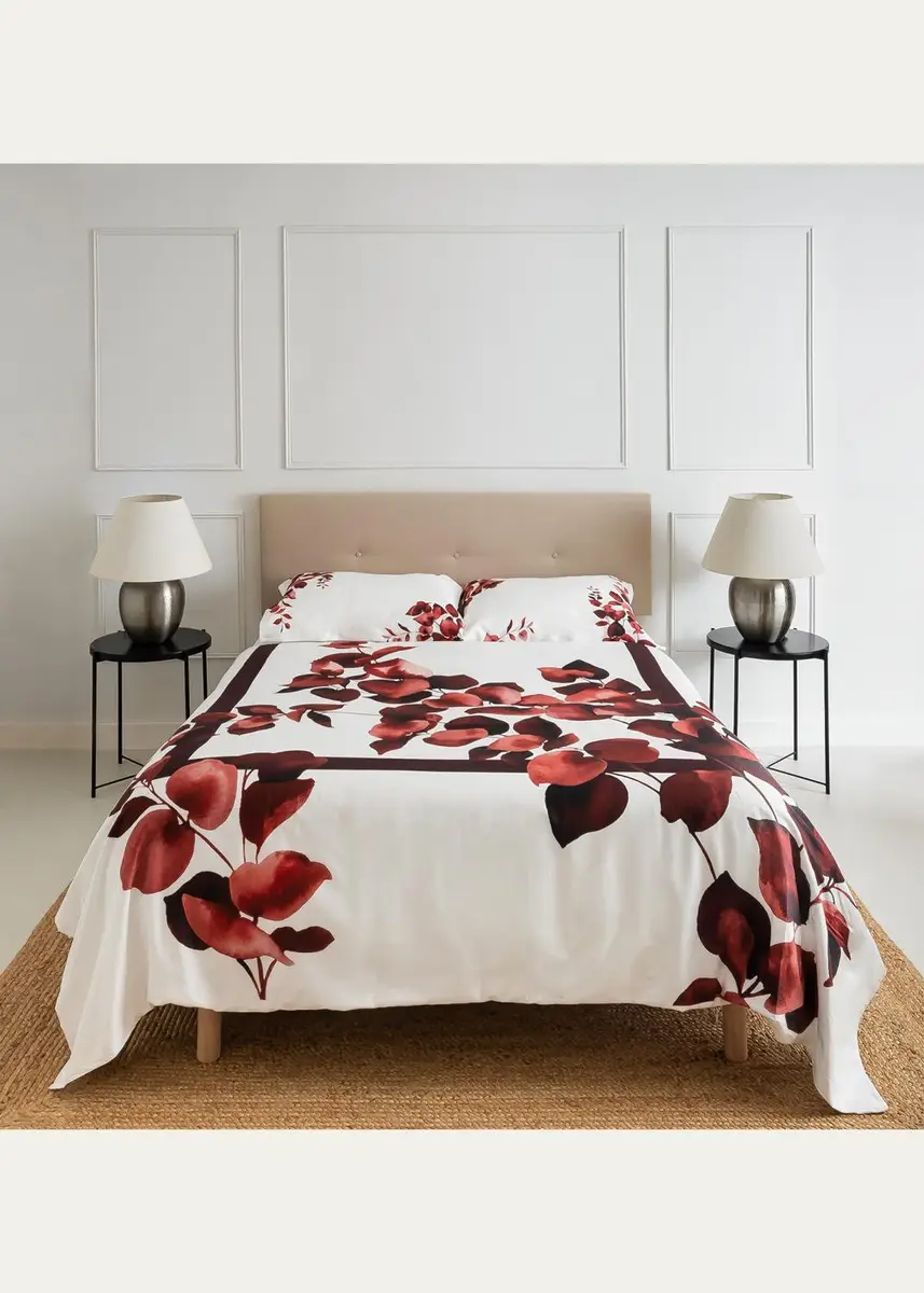 The Lino Eucalyptus 500 Thread-Count Queen Duvet Cover | Thumbnail 2
