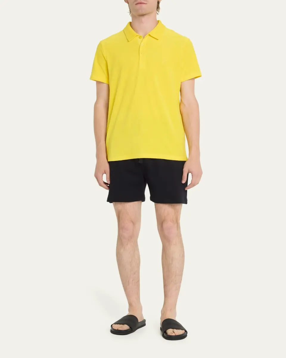 Vilebrequin Men's Organic Terry Polo Shirt | Thumbnail 6 Vilebrequin Men's Organic Terry Polo Shirt | Thumbnail 6